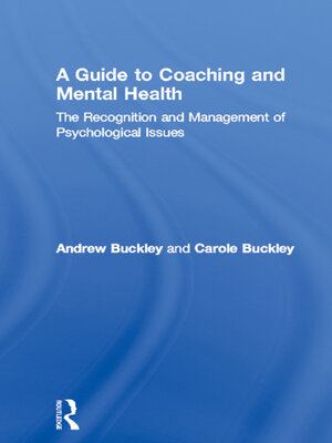 cover image of A Guide to Coaching and Mental Health